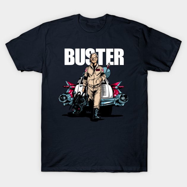 Buster Text T-Shirt by Zascanauta
